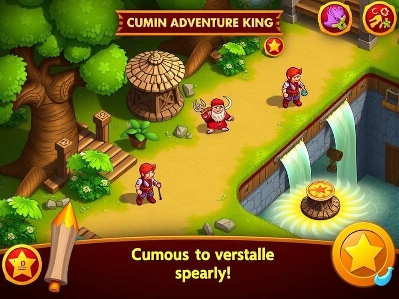 Cumin Adventure King Game Screenshot